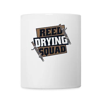 Reed Drying Squad Instrument de basson Aerophone - Mug blanc - blanc - Devant