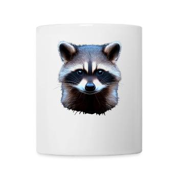 raton laveur raton laveur J’adore petit raton laveur mignon - Mug blanc - blanc - Devant