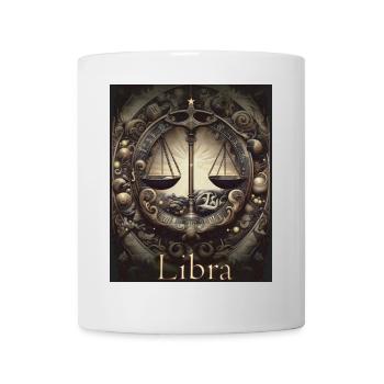 Libra Sternzeit Waage Sternzeichen - Waage - Tasse - Weiß - Vorne