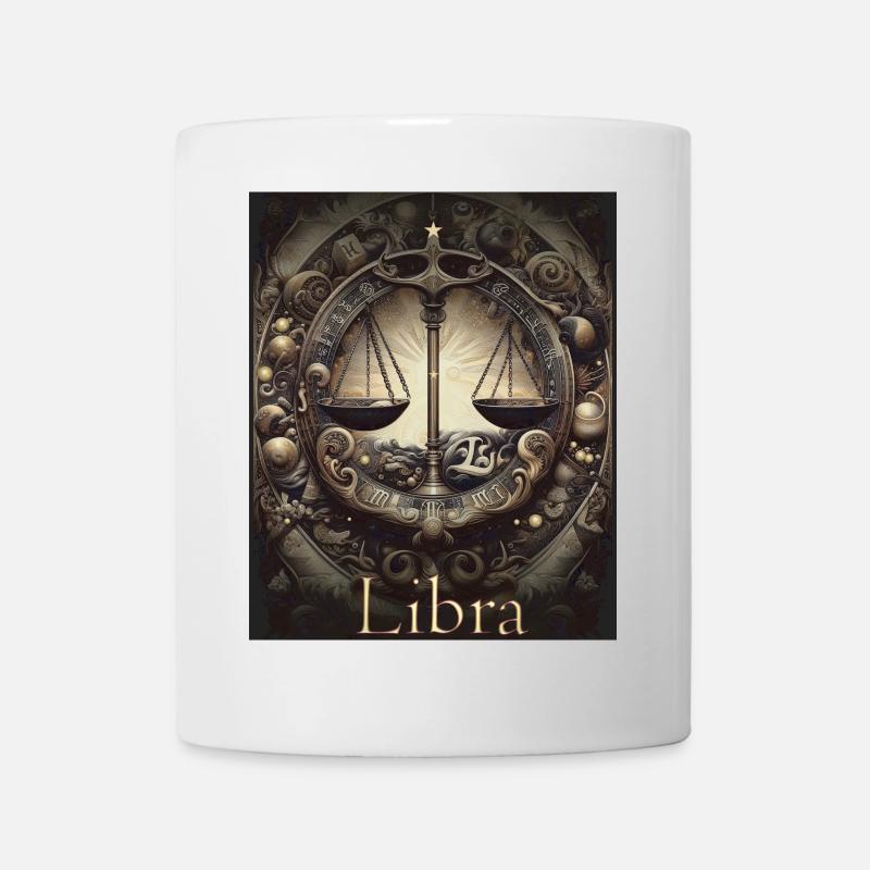 Libra Sternzeit Waage Sternzeichen - Waage - Tasse - Weiß
