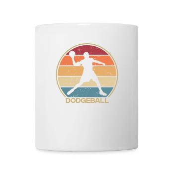 Retro Game Prisonball Team Player Dodgeball - Mug - white - Front