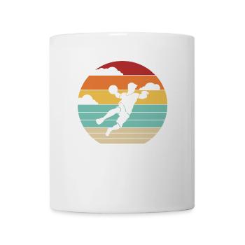 Retro Game Prisonball Team Player Dodgeball - Mug - white - Front