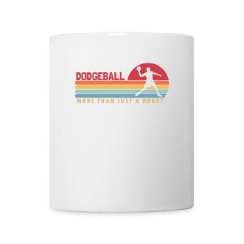 Völkerball mehr als ein Hobby-Teamspiel Prisonball - Tasse - Weiß - Vorne