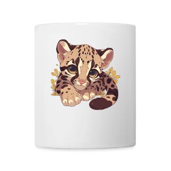 Clouded Leopard Nebelparder - Mug - white - Front