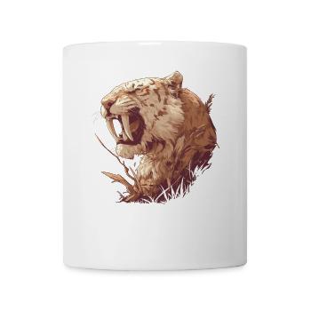 Saber-Toothed Tiger Sabertooth Tiger - Mug - white - Front