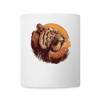 Saber-Toothed Tiger Sabertooth Tiger - Mug - white - Front