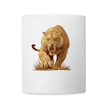 Saber-Toothed Tiger Sabertooth Tiger - Mug - white - Front
