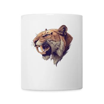 Saber-Toothed Tiger Sabertooth Tiger - Mug - white - Front