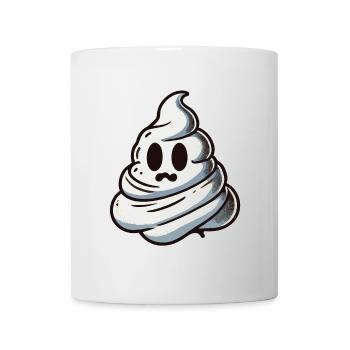 Funny poop pile feces ghost humorous - Mug - white - Front