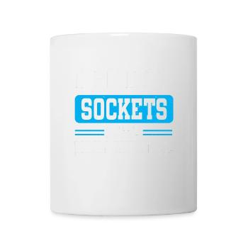 Mécanicien J’ai 99 douilles mais un 10mm n’en est pas un - Mug blanc - blanc - Devant
