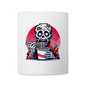 Zombie Ramen Noodles for Scary Movies Japanese - Mug - white - Front