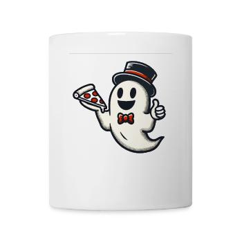 Last Minute Costume Pizza Delivery Ghost - Mug - white - Front