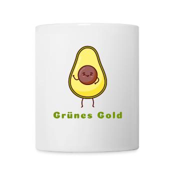 Grünes Gold - Tasse - Weiß - Vorne