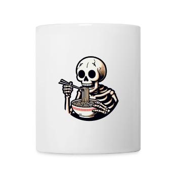 Skeleton Ramen Noodles for Horror Movies Japanese - Mug - white - Front
