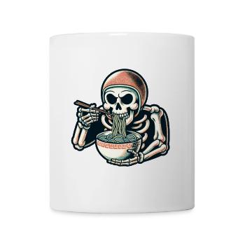 Skeleton Ramen Noodles for Horror Movies Japanese - Mug - white - Front