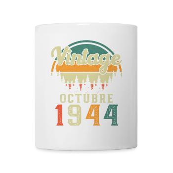 October 1944 Vinatge 1944 Birthday Gift - Mug - white - Front