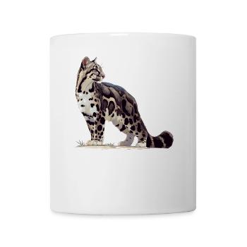Clouded Leopard Nebelparder - Mug - white - Front