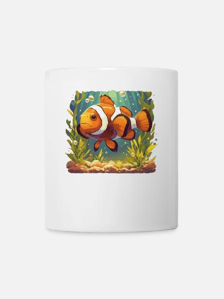 Clownfish Clownfische Clownfisch - Tasse - Weiß