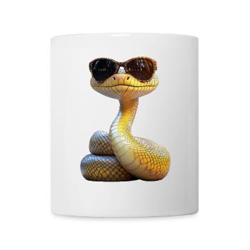 Snake Python Cobra Mamba Rattlesnake Snake - Mug - white - Front