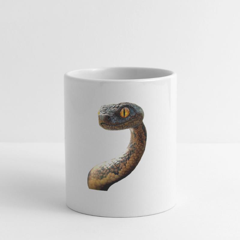 Schlange Python Kobra Mamba Klapperschlange Snake Tasse