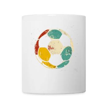 Fußball Illustration - Tasse - Weiß - Vorne
