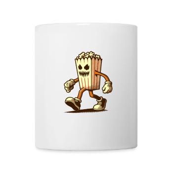 Scary popcorn for scary movies Delicious - Mug - white - Front