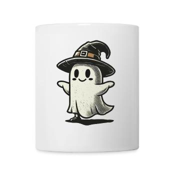Lustiger Hexen Geist Gespenstische Party Spooky - Tasse - Weiß - Vorne