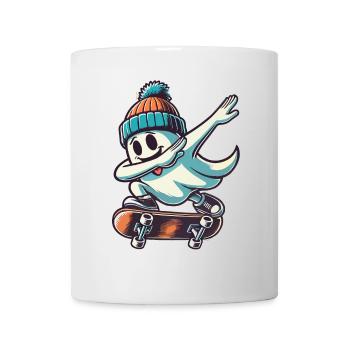 Planche à roulettes Dabbing Ghost Planche à roulettes Dab - Mug blanc - blanc - Devant