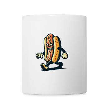 Creepy Hot Dog For Scary Movies Delicious Halloween - Mug - white - Front