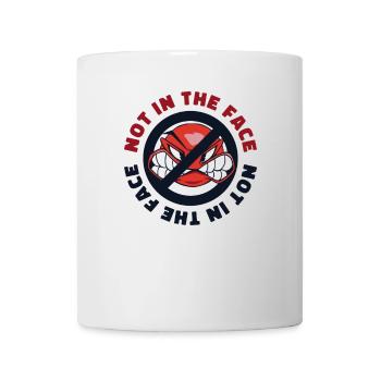 Not In The Face Team Game Prisonball Player - Mug - white - Front