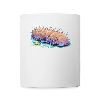 Sea Cucumber Seegurken Seegurke - Tasse - Weiß - Vorne