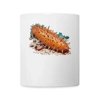 Sea Cucumber Seegurken Seegurke - Tasse - Weiß - Vorne