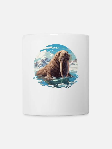 Walrus Walrosse Walross - Tasse - Weiß