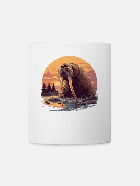 Walrus Walrosse Walross - Tasse - Weiß