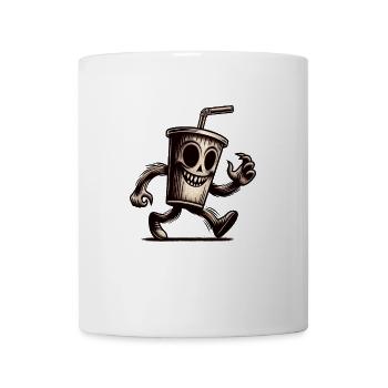 Scary drinking cup drinks for scary movies - Mug - white - Front