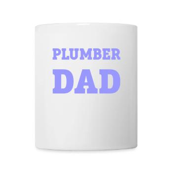 Drôle Je suis plombier - Mug blanc - blanc - Devant