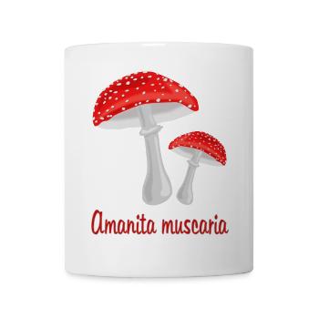 Champignons d’automne - Mug blanc - blanc - Devant