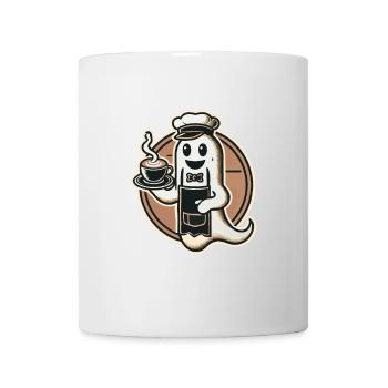 Kaffeeliebhaber Barista Geist Lustiger Kaffee - Tasse - Weiß - Vorne
