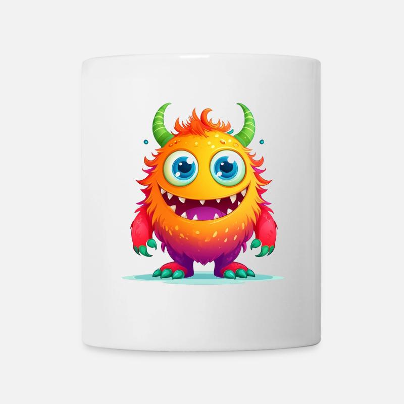 Un monstre mignon - Mug blanc - blanc