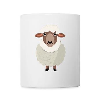 Mouton - Mug blanc - blanc - Devant