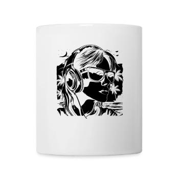 Gaming Girl Sketch - Mug - white - Front