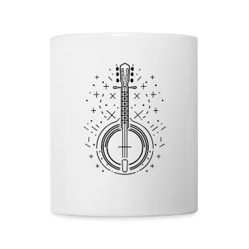Banjo Sketch - Mug - white - Front
