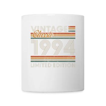 Cadeau d'anniversaire Vinatge 1994 - Mug blanc - blanc - Devant