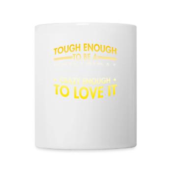 Tough enough to be principal, crazy enough - Mug - white - Front