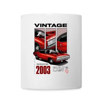 Ich bin nicht alt, ich bin ein Oldtimer, Oldtimer Jahrgang 2003 - Tasse - Weiß - Vorne