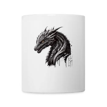 Traditioneller Japanischer Drache Der Blaue Drache - Tasse - Weiß - Vorne
