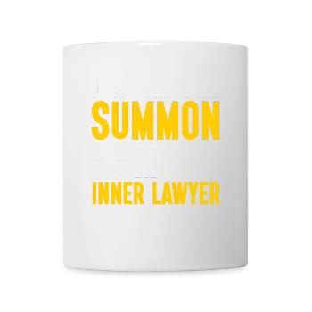 Law Lawyer - Tasse - Weiß - Vorne