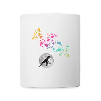 ANTON - Beau prénom de garçon avec dinosaure - Mug blanc - blanc - Devant