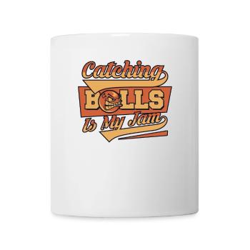 Catching Balls Is My Jam Team Game Prisonball - Mug - white - Front