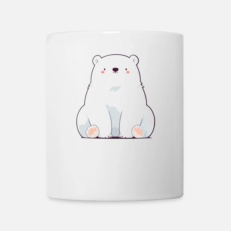 Polar Bear Eisbären Eisbär - Tasse - Weiß